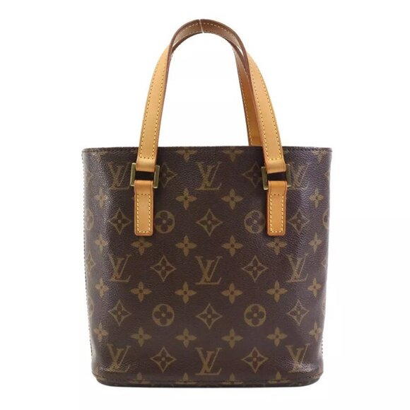 Auth LOUIS VUITTON Monogram Vavin PM Handbag Brown - Picture 1 of 14